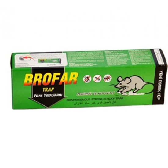 Brofar Trap Fare Yapışkanı 125 gr paket Brofar Trap Fare Yapışkanı 125 gr paket