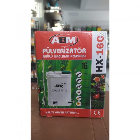 ABM Şarjlı Püskürtme Makinası 16 Litre ABM Şarjlı Püskürtme Makinası 16 Litre