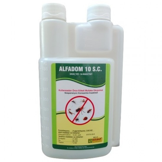 Alfadom 10 Sc Konsantre Genel Haşere Böcek Ilacı 500 ml KULSAN Alfadom 10 Sc Konsantre Genel Haşere Böcek Ilacı 500 ml KULSAN