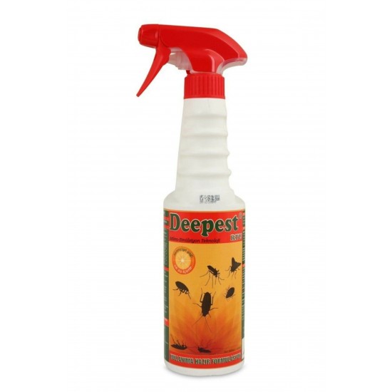 Deepest Spray 400 Ml Narenciye Yağlı Genel Haşere İlacı Deepest Spray 400 Ml Narenciye Yağlı Genel Haşere İlacı