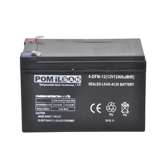 POMİLSAN PMS-35 AKÜ 12 V.12 AMP.